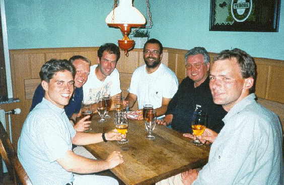 Fabian Seidel, HCA Hans-Christoph Altmann, Matthias Cremer, Lupo Wolfgang Schbel, Karl-Heinz Witt, Jrn Ufer (von links)